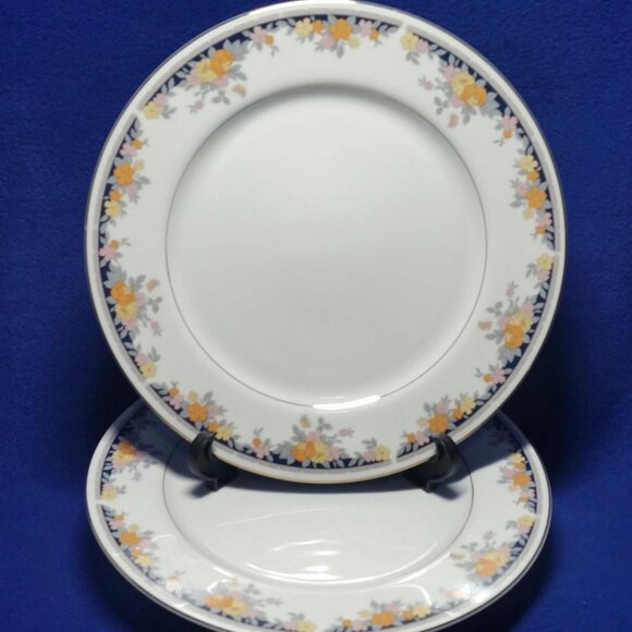 Epoch Park Manor Dinner Plate Set 6502 Noritake Made in Japan Set of 2 Wedding - Picture 8 of 10